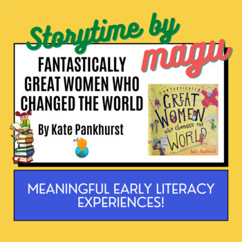 Preview of Fantastically Great Women Who Changed the World - (Meaningful Early Literacy)