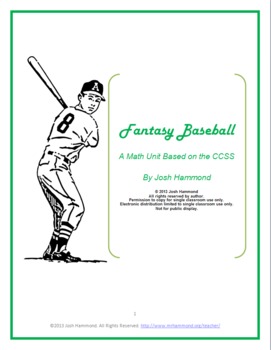 Preview of Fantasy Baseball by Josh Hammond