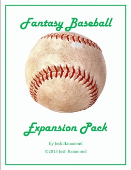 Preview of Fantasy Baseball (by Josh Hammond) Expansion Pack