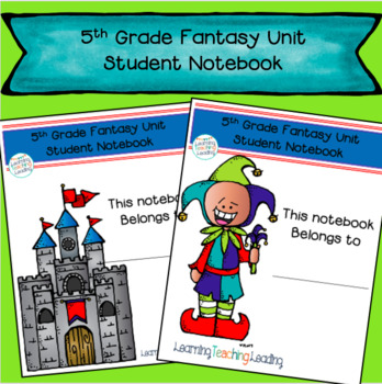 Preview of Fantasy Book Club Student Notebook