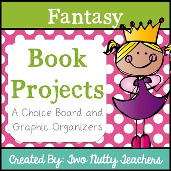 Preview of Book Project: Fantasy Genre Choice Board