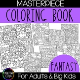 Fantasy Coloring Pages: Masterpieces {Made by Creative Clips}