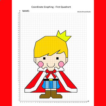 coordinate graphing princess teaching resources tpt