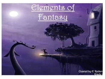 Preview of Fantasy Elements Power Point and Handout