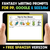 Fantasy FIction Writing Prompts for Google and Seesaw - Di