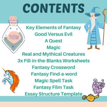 Fantasy Fiction Genre Guide | Film Analysis | GOOGLE CLASSROOM Distance  Learning