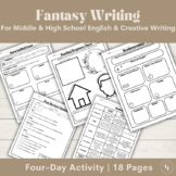 Fantasy Fiction Writing | Middle & High School English & C