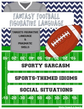 Preview of Fantasy Football Figurative Language