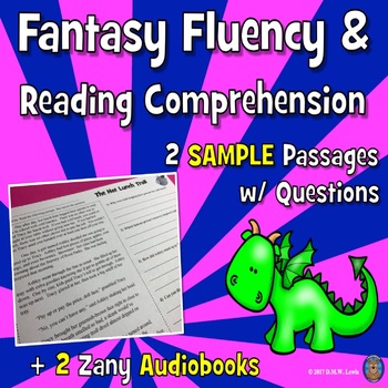 Preview of Fantasy Reading Comprehension Passages