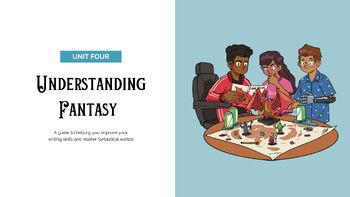 Preview of Fantasy Realms" A D& D Inspired Comprehensive Creative Writing Unit