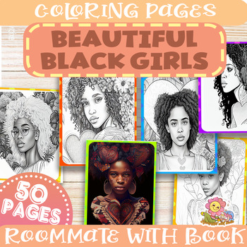 Black Girl Magic Coloring Pages for Adults