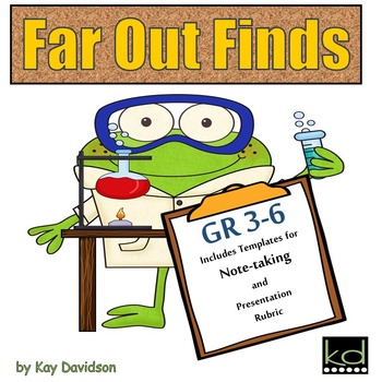 Preview of Far Out Finds:  Science Activity for Young Scientists in Grades 3 to 6