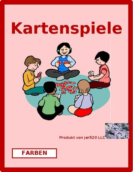 Preview of Farben (Colors in German) Card Games