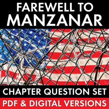 Preview of Farewell to Manzanar, Japanese Internment, Chapter Questions, PDF & Google Drive
