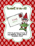 Farewell to Our Elf! A Letter Writing Activity
