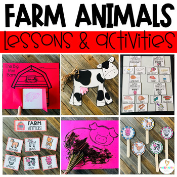 Preview of Farm Activities, Centers and Crafts | Hands on Activities | Lesson Plans