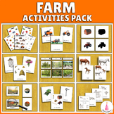 Farm Activities Montessori Bundle