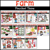 Farm Activities for Preschoolers with Math, Literacy, and 