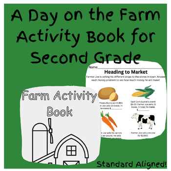 Preview of Farm Activity Book Grade 2