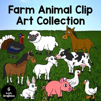 Preview of Farm Animal Clip Art