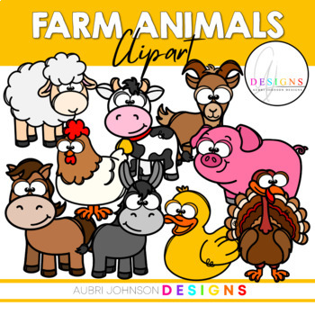 Old Mcdonald Had A Farm Clipart Teaching Resources | TPT