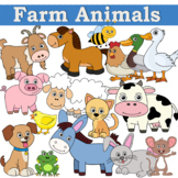 Farm Animal Clipart | Farm Animals Clip Art Bundle