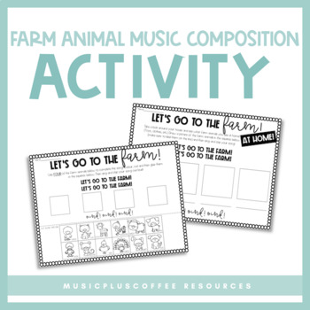 Preview of Farm Animal Composition Activity | Printable | Free!