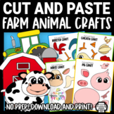 Farm Animal Cut and Paste Crafts