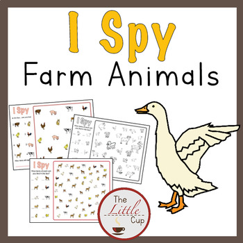 Preview of Farm Animal I Spy
