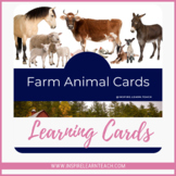 Farm Animal Montessori Inspired Learning Pack