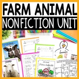 Farm Animal Non-Fiction Unit, Reading and Writing Activiti