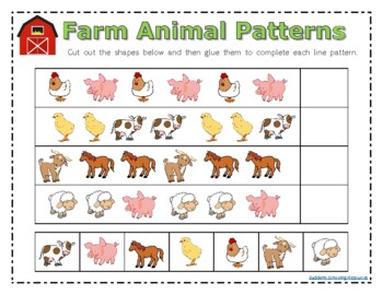 Farm Pattern Teaching Resources | TPT