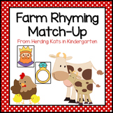 Farm Animal Rhyming Game