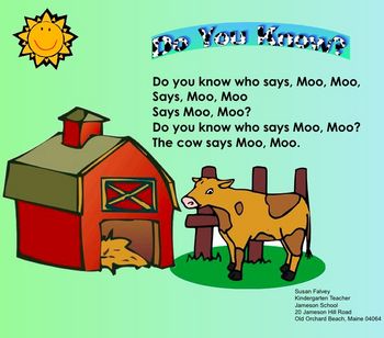Preview of Farm Animal Smartboard Fun for kindergarten