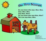 Farm Animal Smartboard Fun for kindergarten