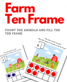 Farm Animal Ten Frame