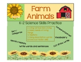 Farm Animal Theme Science Unit K-2