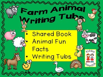 Farm Animal Writing Activities with Directed Drawings and Fun Facts