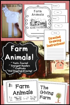 Preview of Farm Animal Craft | Farm Activities | Farmer | Cow | Pig | Horse | Sheep