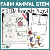 Farm Animals: A STEM Research Project | {Digital & Printable}