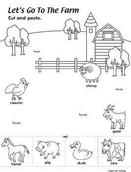 farm animals activity by maple leaf learning teachers pay teachers