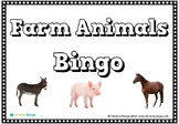 Farm Animals Bingo 01