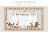 Farm Animals Bulletin Board Kit, Farm Decor | Cows Bulleti
