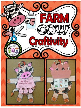 Preview of COW art activity  and Farm Investigation Booklet for a farm unit