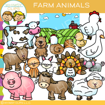 Preview of Farm Animal Clip Art