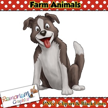 Farm Animals Clip art by RamonaM Graphics | Teachers Pay Teachers
