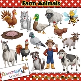 Farm Animals Clip art