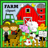 Farm Animals Clipart Collection