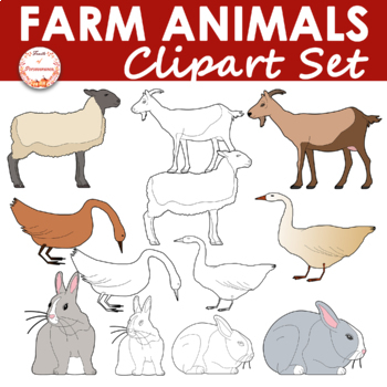 tame animals clipart photos