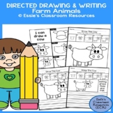 Farm Animals Directed Drawing and Writing